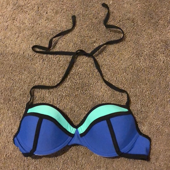 Xhilaration Other - Color block bikini top size medium
